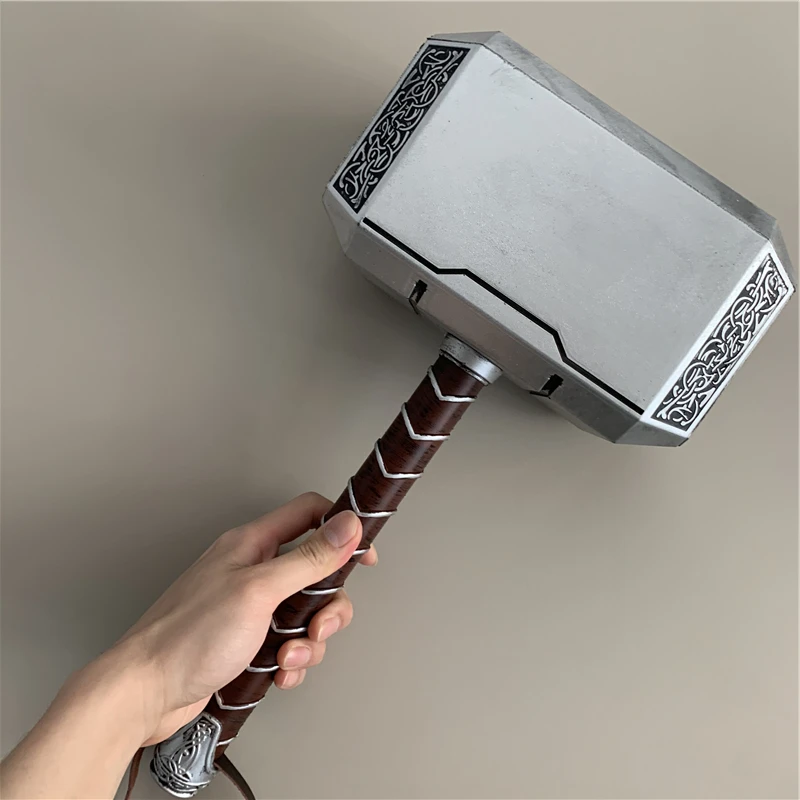 Thunder Thor Hammer Mjolnir 44cm Cosplay Replica with Display Stand - Image 2
