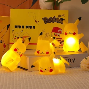 Pikachu LED Night Light - Charming Anime-Inspired Soft Glow Lamp, Perfect for Bedroom Decor and Children's Gifts