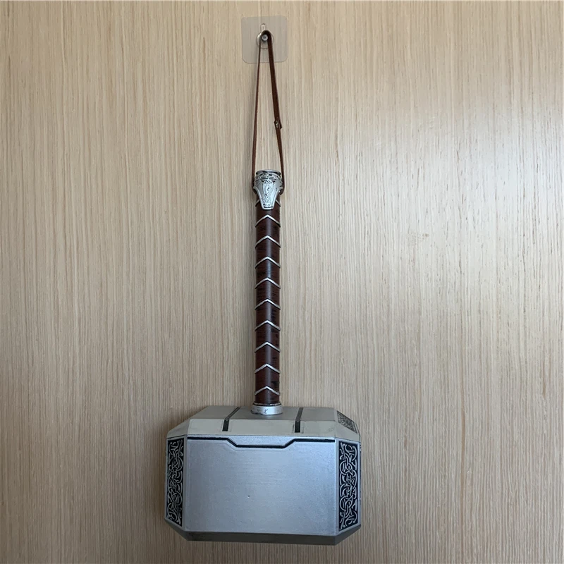 Thunder Thor Hammer Mjolnir 44cm Cosplay Replica with Display Stand - Image 3