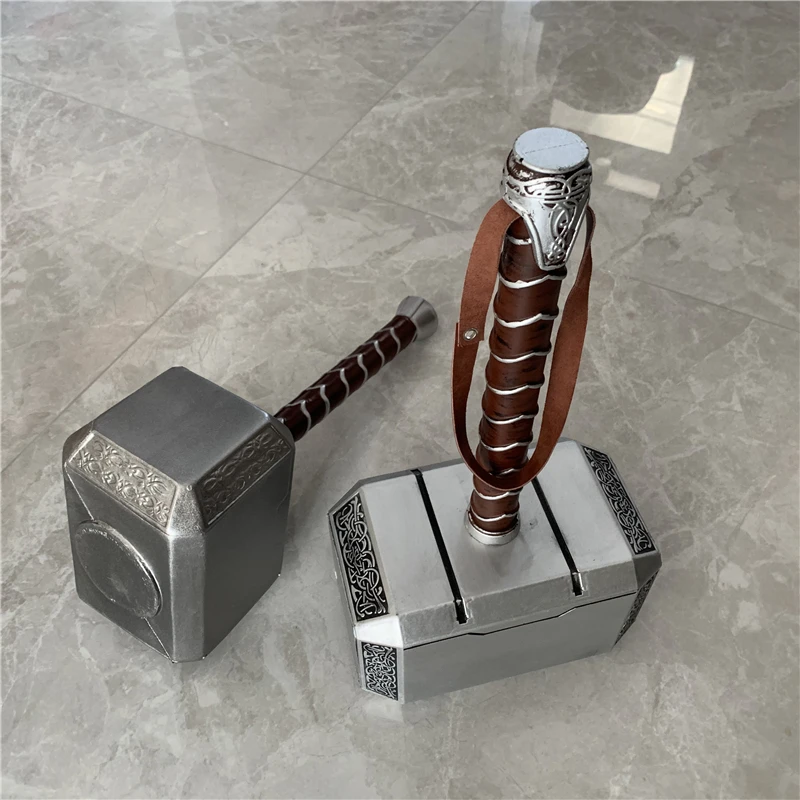 Thunder Thor Hammer Mjolnir 44cm Cosplay Replica with Display Stand - Image 6