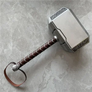 Thunder Thor Hammer Mjolnir 44cm Cosplay Replica with Display Stand