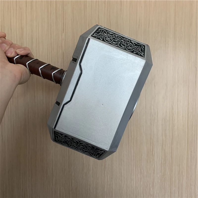 Thunder Thor Hammer Mjolnir 44cm Cosplay Replica with Display Stand - Image 5
