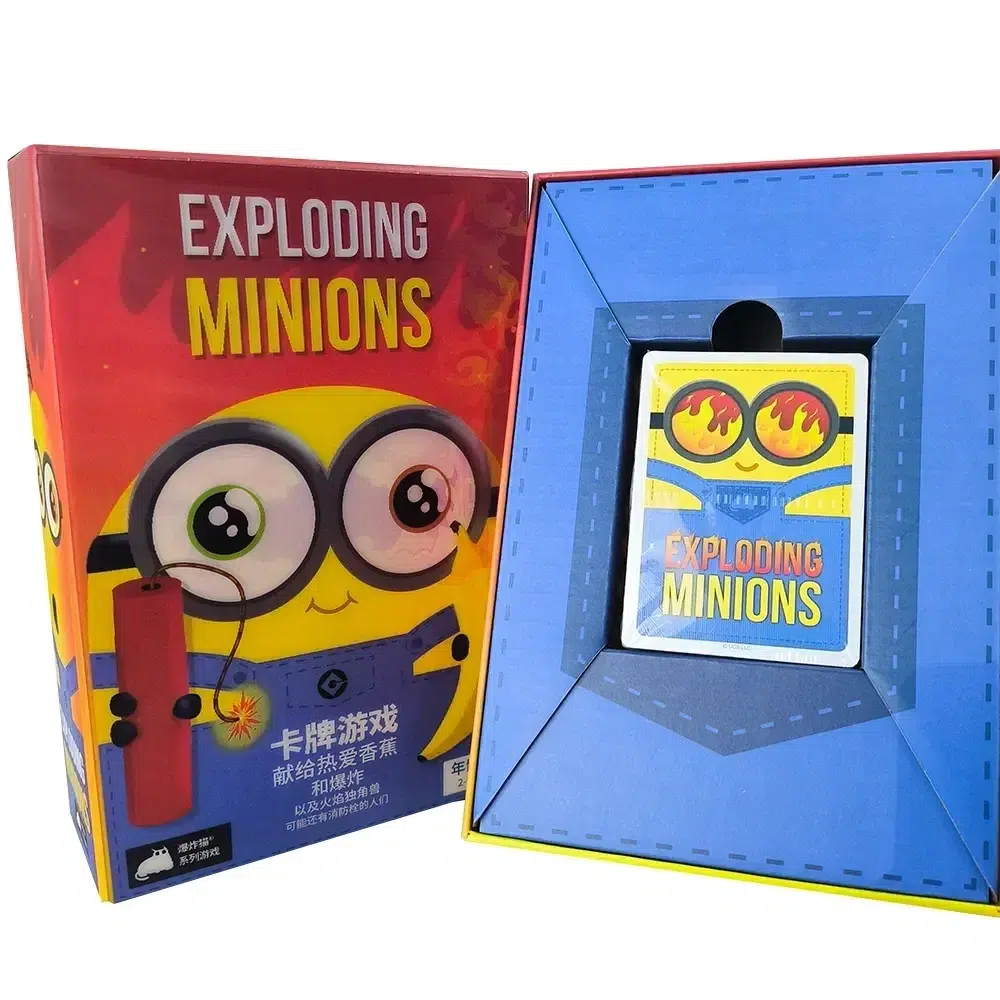 Minion Mayhem Card Game - Fun Party Game for Friends and Family, English Edition, Multiplayer Board Game for Casual Play & Gifts - Image 3