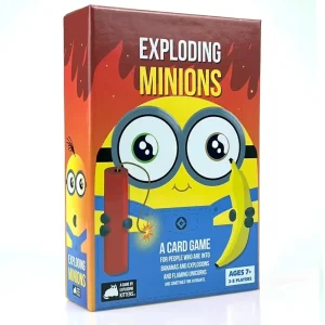 Minion Mayhem Card Game - Fun Party Game for Friends and Family, English Edition, Multiplayer Board Game for Casual Play & Gifts