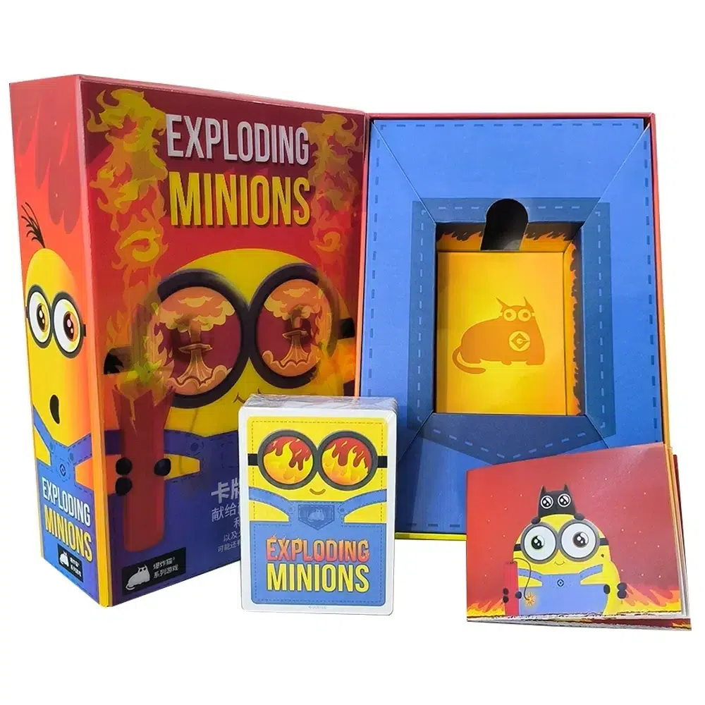 Minion Mayhem Card Game - Fun Party Game for Friends and Family, English Edition, Multiplayer Board Game for Casual Play & Gifts - Image 2