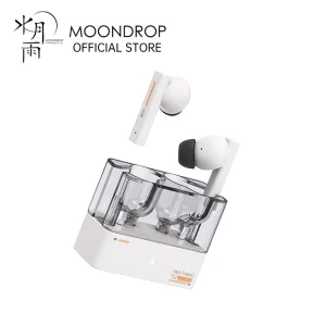 MOONDROP Space Travel Earbuds – Bluetooth 5.3 True Wireless Stereo In-Ear Monitors with Active Noise Cancellation and Quick Charge Case