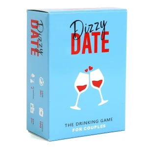 Dizzy Date Night Card Game - Ultimate Fun and Laughter for Couples, Ideal for Christmas, Valentine's Day, and Romantic Evenings