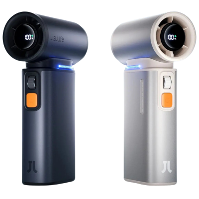 UltraCool JISULIFE 2-in-1 Portable Handheld Fan, 9000mAh with 100 Speed Settings 1